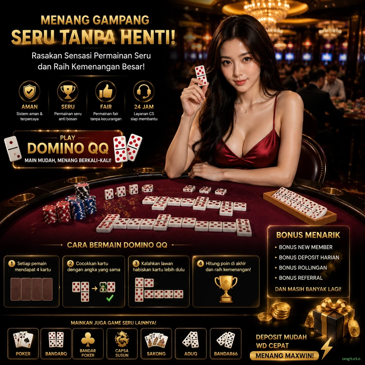 Ulasan Fitur Terbaik yang Ditawarkan ongtoto